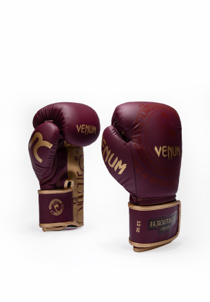 Перчатки боксерские Venum Rajadamnern Burgundy
