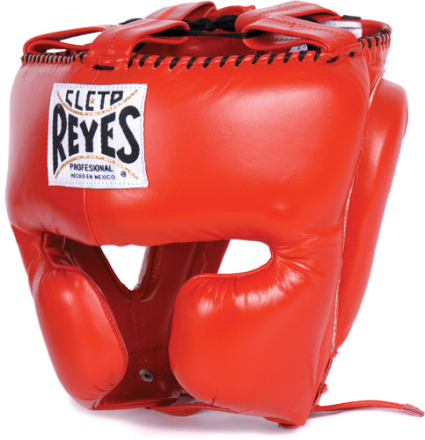 Шлем боксерский тренировочный CLETO REYES с защитой щек