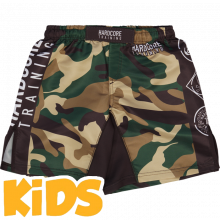 Детские шорты Hardcore Training Forest Camo