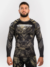 Рашгард Venum Invader Black/Sand L/S