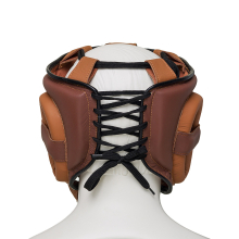 Шлем боксерский LEADERS LS с бамперной защитой HERITAGE BR/BG