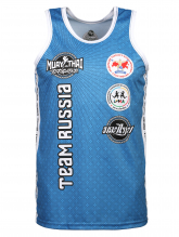 Майка REYVEL ФТБР TEAM RUSSIA  синяя