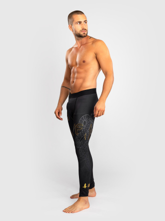 Тайтсы Venum Serpenti Black/Silver/Gold