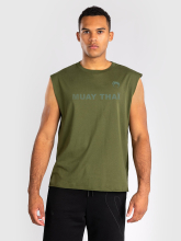 Футболка без рукавов Venum Muay Thai VT Military Green