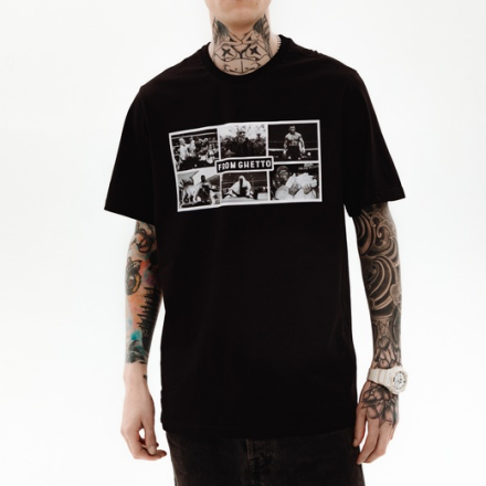 Футболка FROM GHETTO TYSON2, черный