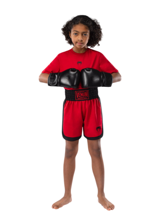 Шорты боксерские детские Venum Classic Cherry Red