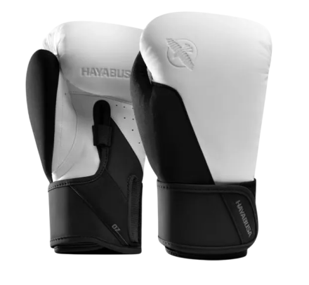 Боксерские Перчатки HAYABUSA T360 Boxing Gloves White/Black