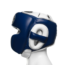 Шлем боксерский LEADERS LS MEX BL/WH